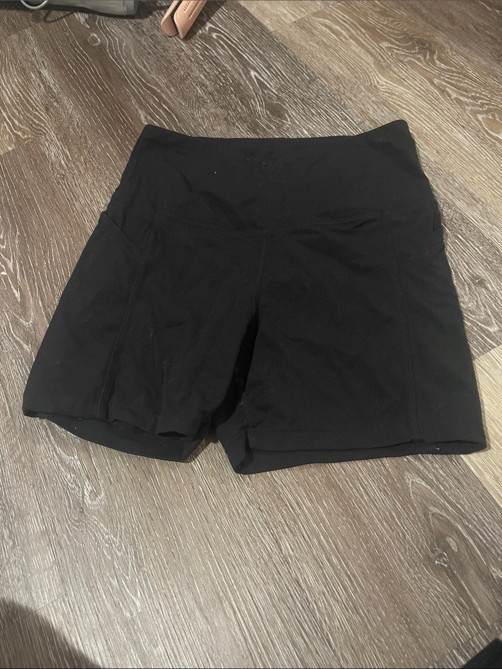 MPG Black High-Rise Bike Shorts